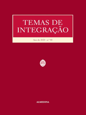 cover image of Temas de Integração--N.º40, 2020